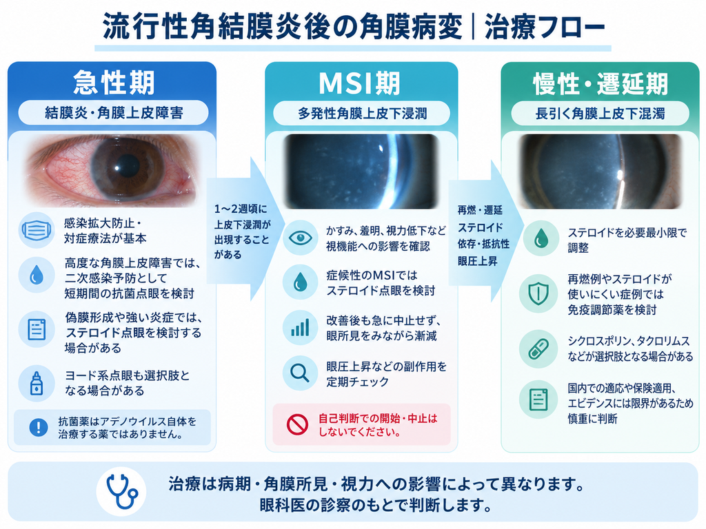 流行性角結膜炎・角膜混濁｜原因・症状・治療を眼科医が解説