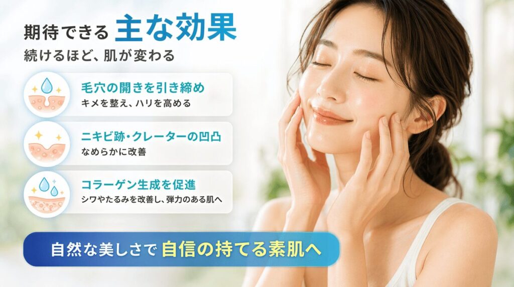 ポテンツァ×ジュベルックで得られる主な効果