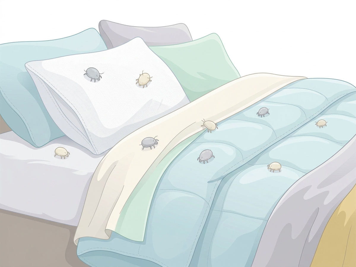 ダニのイメージイラスト