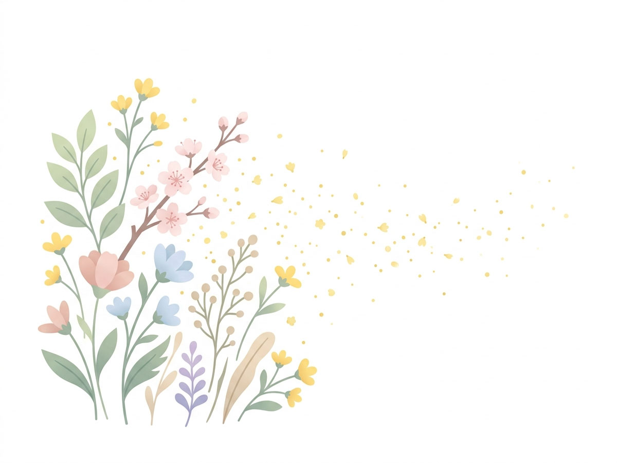 花粉のイメージイラスト